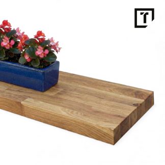 Solidna Półka deska drewniana lite drewno Dębowa Dąb personalizowana na wymiar