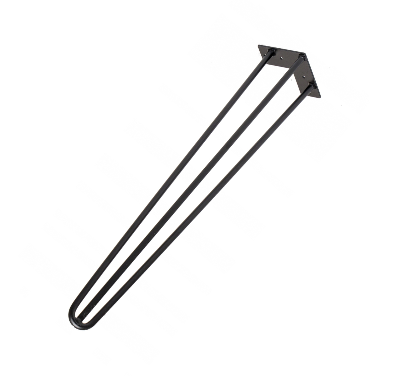 Noga metalowe nogi stołu czarne LEGS 3 pręty