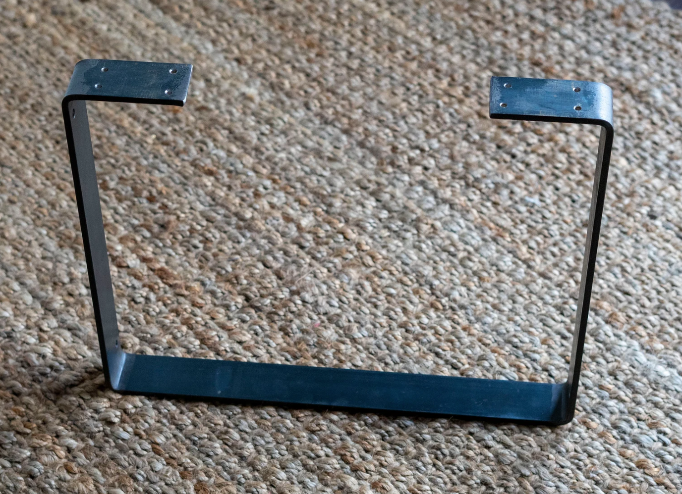 1x Noga płoza nogi stołu stolika z płaskownika w stylu loft - obrazek 2