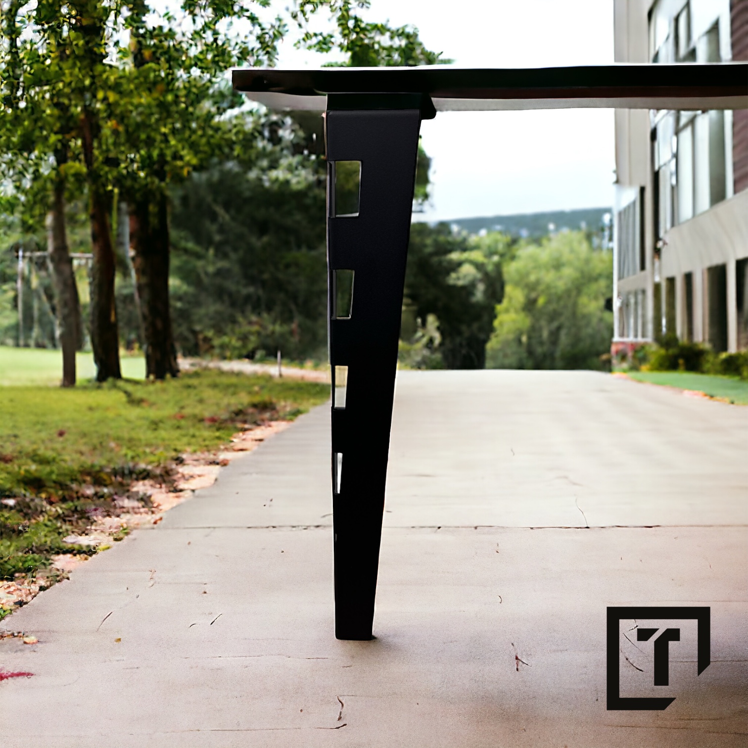 1x Noga do stołu w stylu industrialnym, noga do stołu metalowa, stalowe nogi