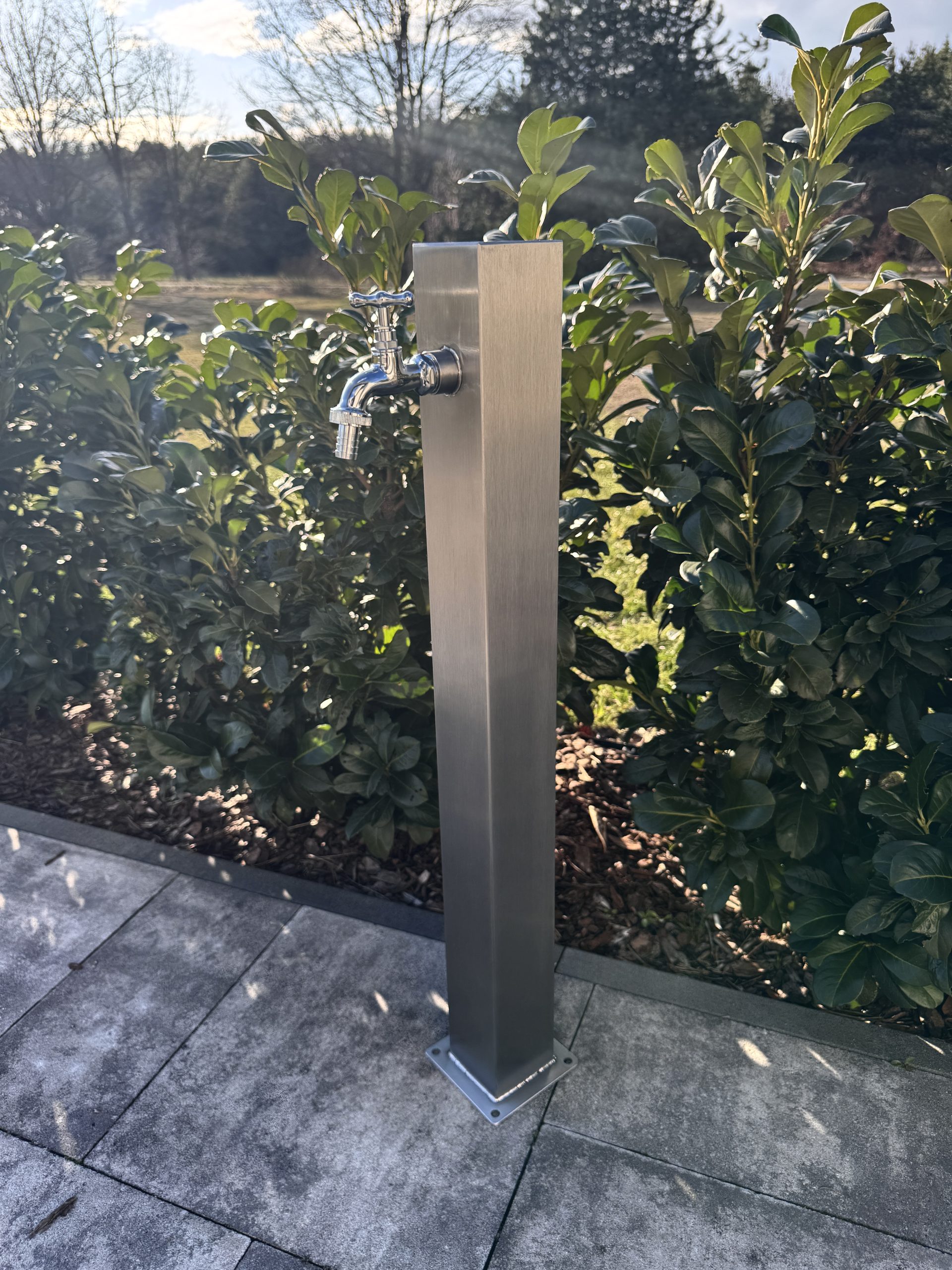 INOX Kran ogrodowy ze stali nierdzewnej Słupek wodny hydrant - obrazek 9