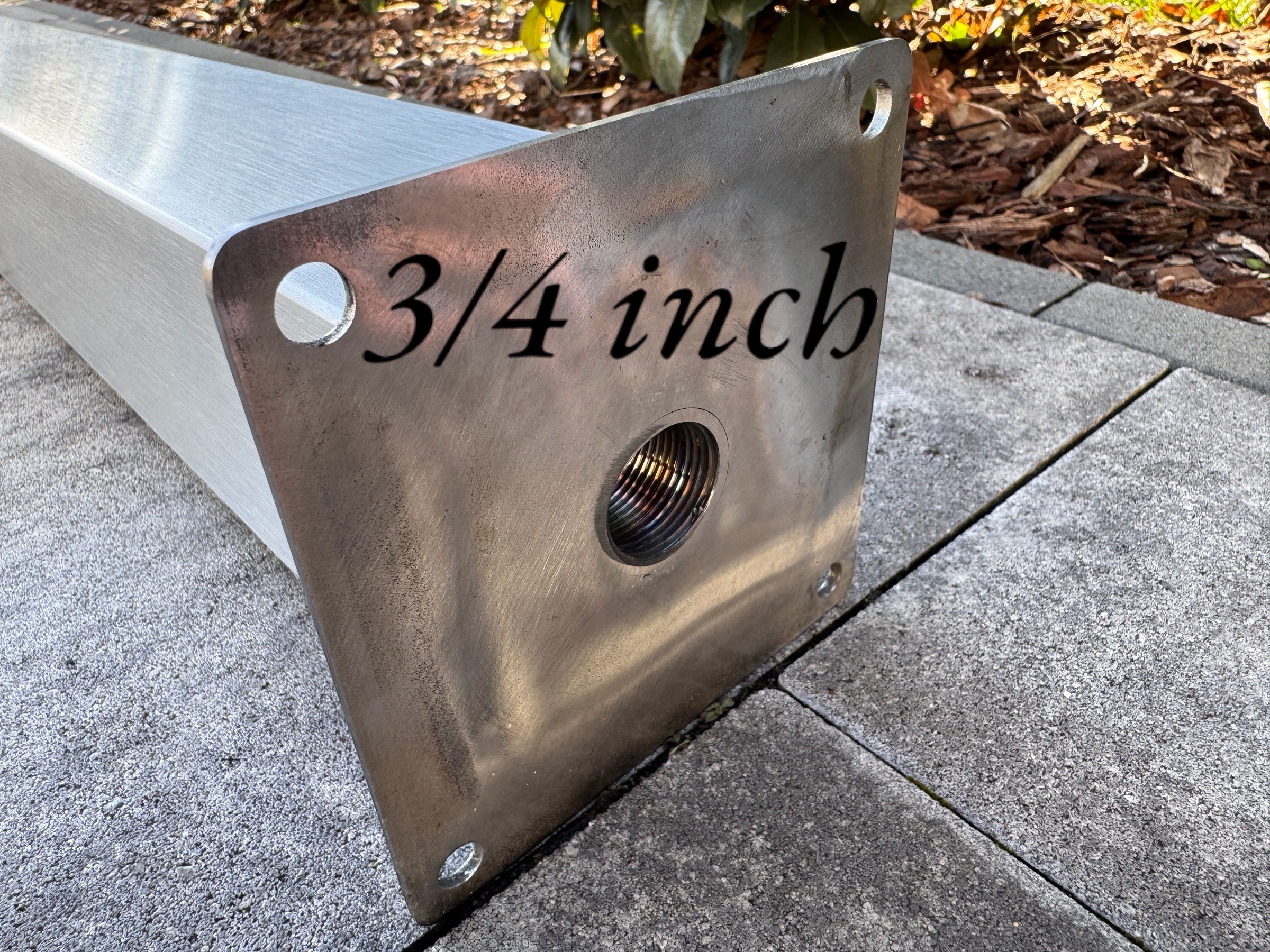 INOX Kran ogrodowy ze stali nierdzewnej Słupek wodny hydrant - obrazek 2