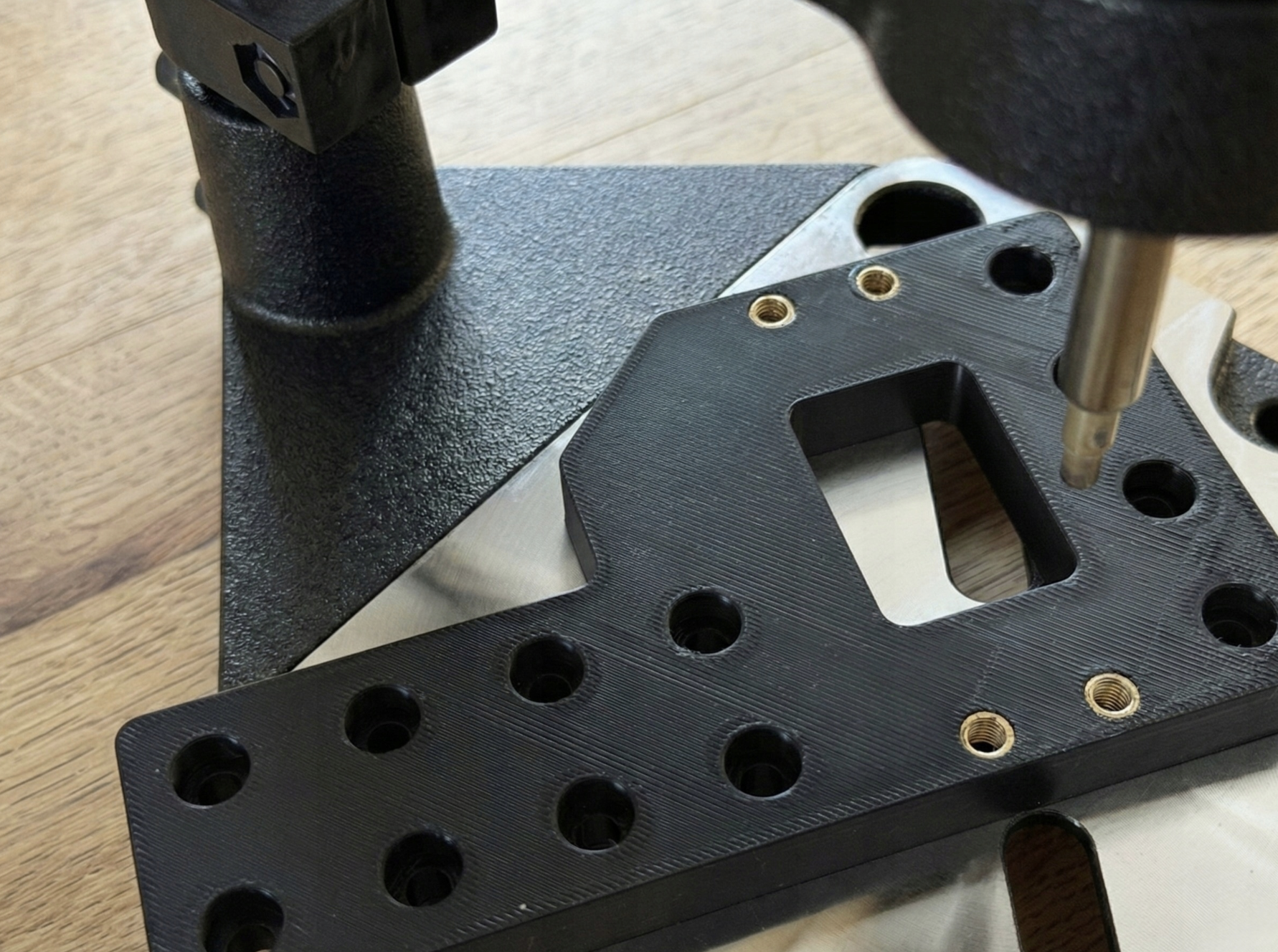 Metalowa Praska prasa do wtapiania insert insertów do M2, M3, M4, M5, M6 - obrazek 2